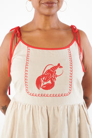 Breakfast Slip in Lobster Bib